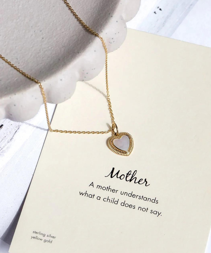 Petals Necklace - Mother Of Pearl - Say It Sister
