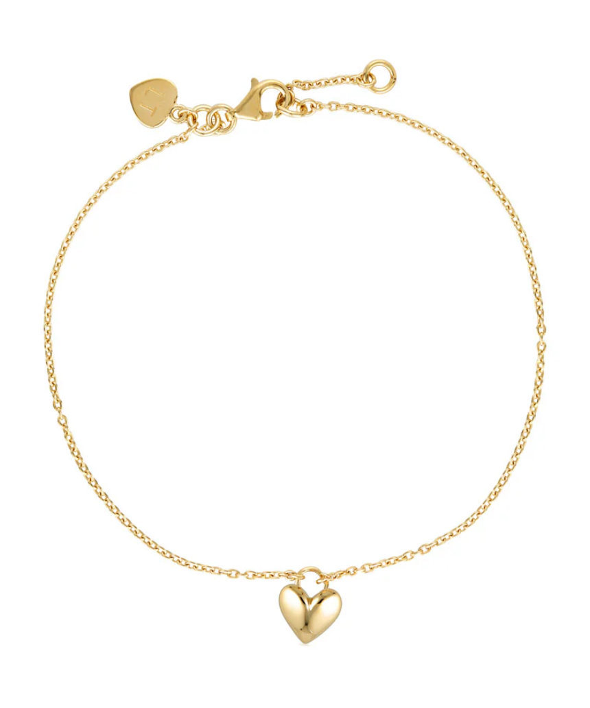 Linda Bracelet Gold Heart Amore - Say It Sister