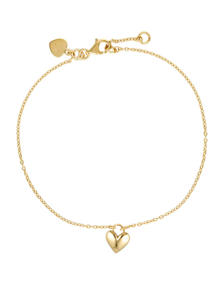 Linda Bracelet Gold Heart Amore - Say It Sister