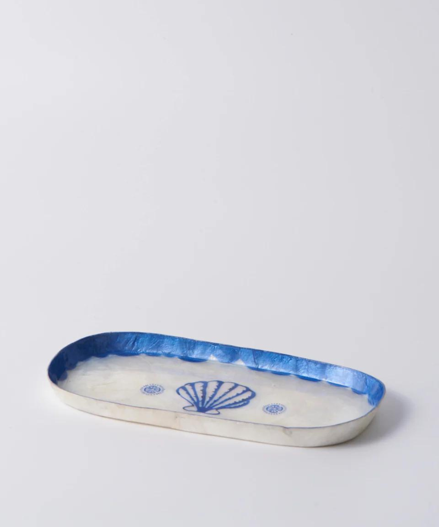 Atlantic Shell Tray Blue - Say It Sister