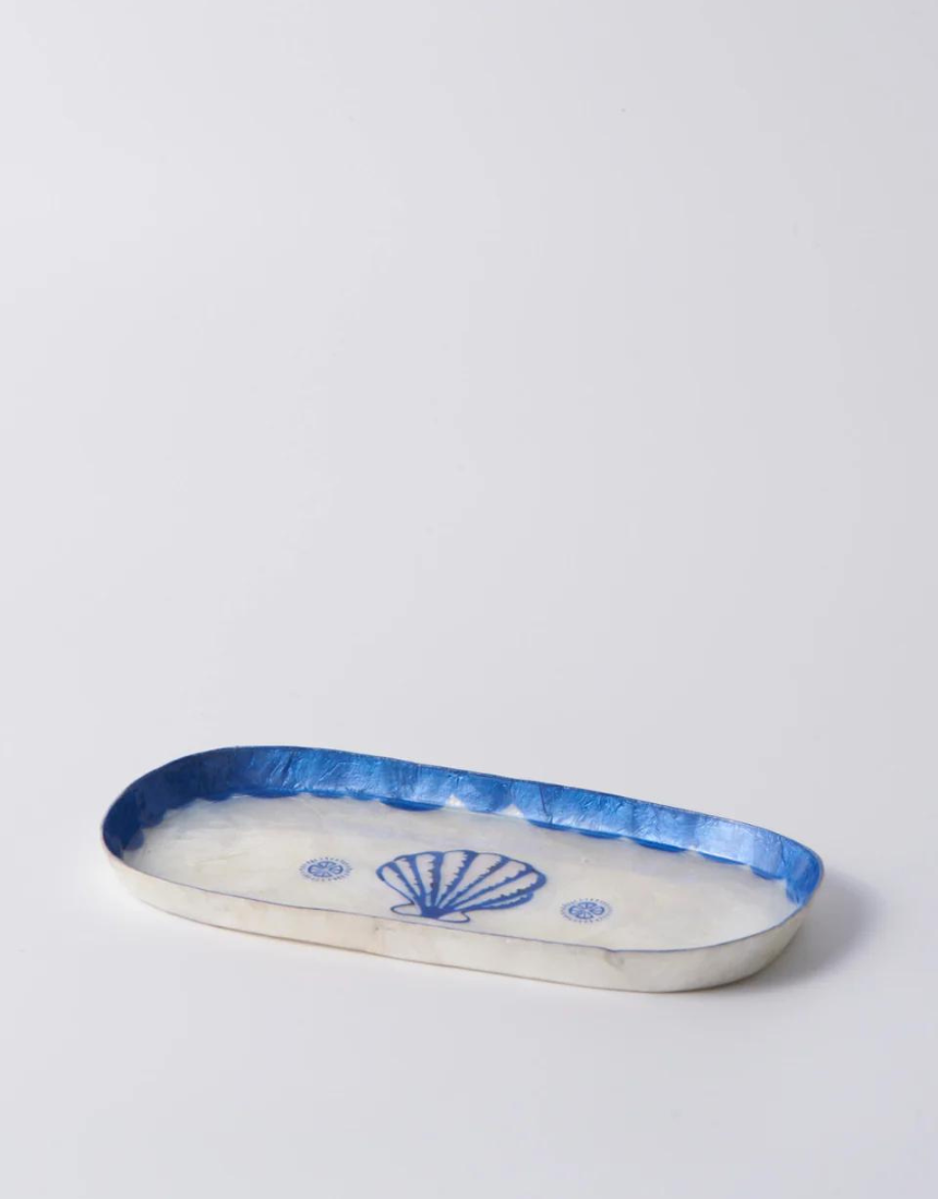 Atlantic Shell Tray Blue - Say It Sister