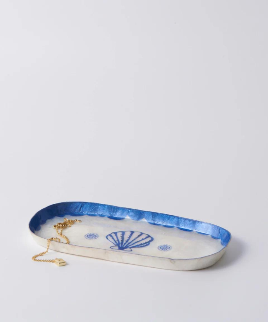 Atlantic Shell Tray Blue - Say It Sister
