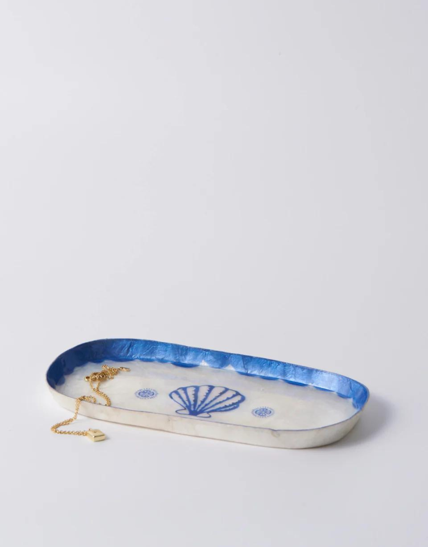 Atlantic Shell Tray Blue - Say It Sister