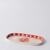 Atlantic Coral Tray Red - Say It Sister