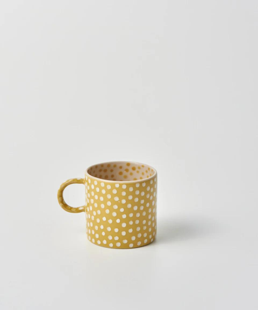 Chino Espresso Cup Mustard Sprinkle - Say It Sister