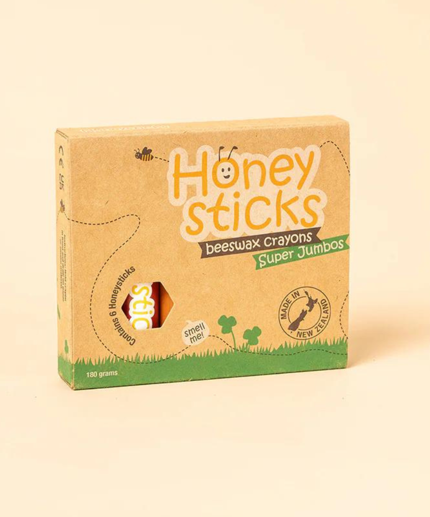 Honey Sticks - Beeswax Crayons Super Jumbos - Say It Sister