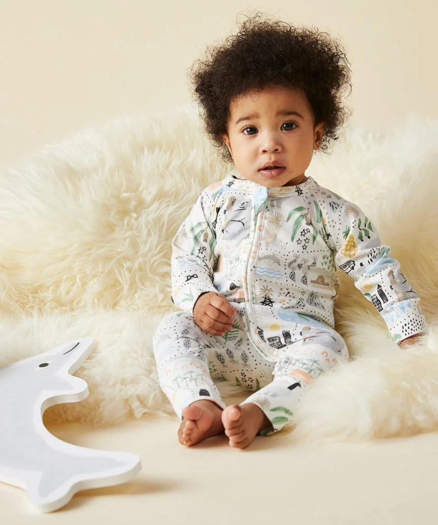 Halcyon Nights - Big Adventures Long Sleeve Zip Suit - Say It Sister