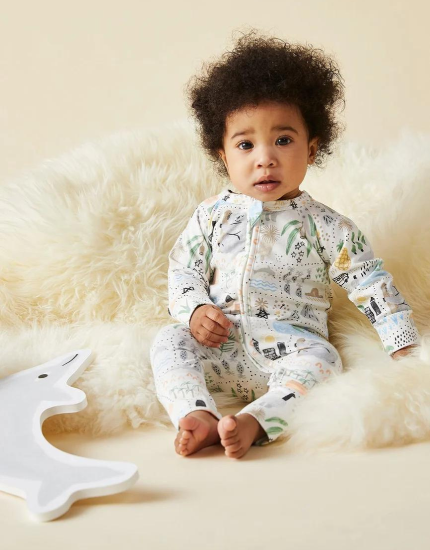 Halcyon Nights - Big Adventures Long Sleeve Zip Suit - Say It Sister