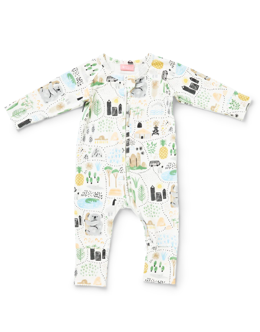 Halcyon Nights - Big Adventures Long Sleeve Zip Suit - Say It Sister