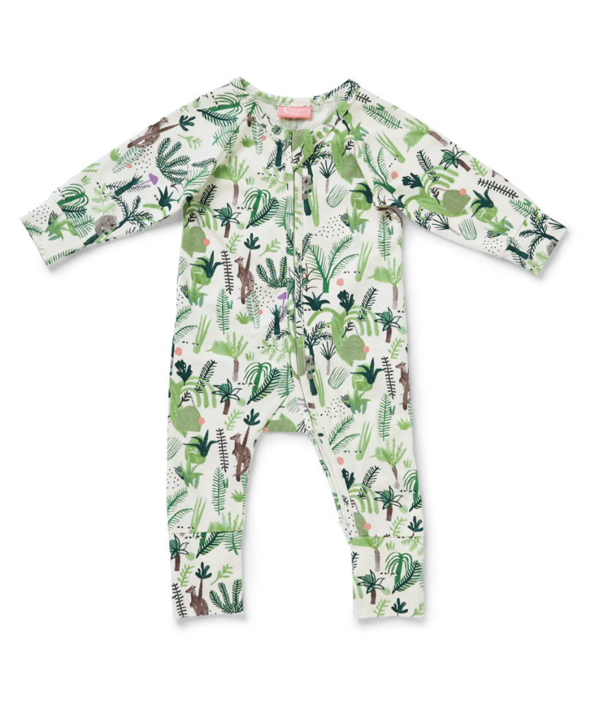Halcyon Nights - Fern Gully Long Sleeve Zip Suit - Say It Sister