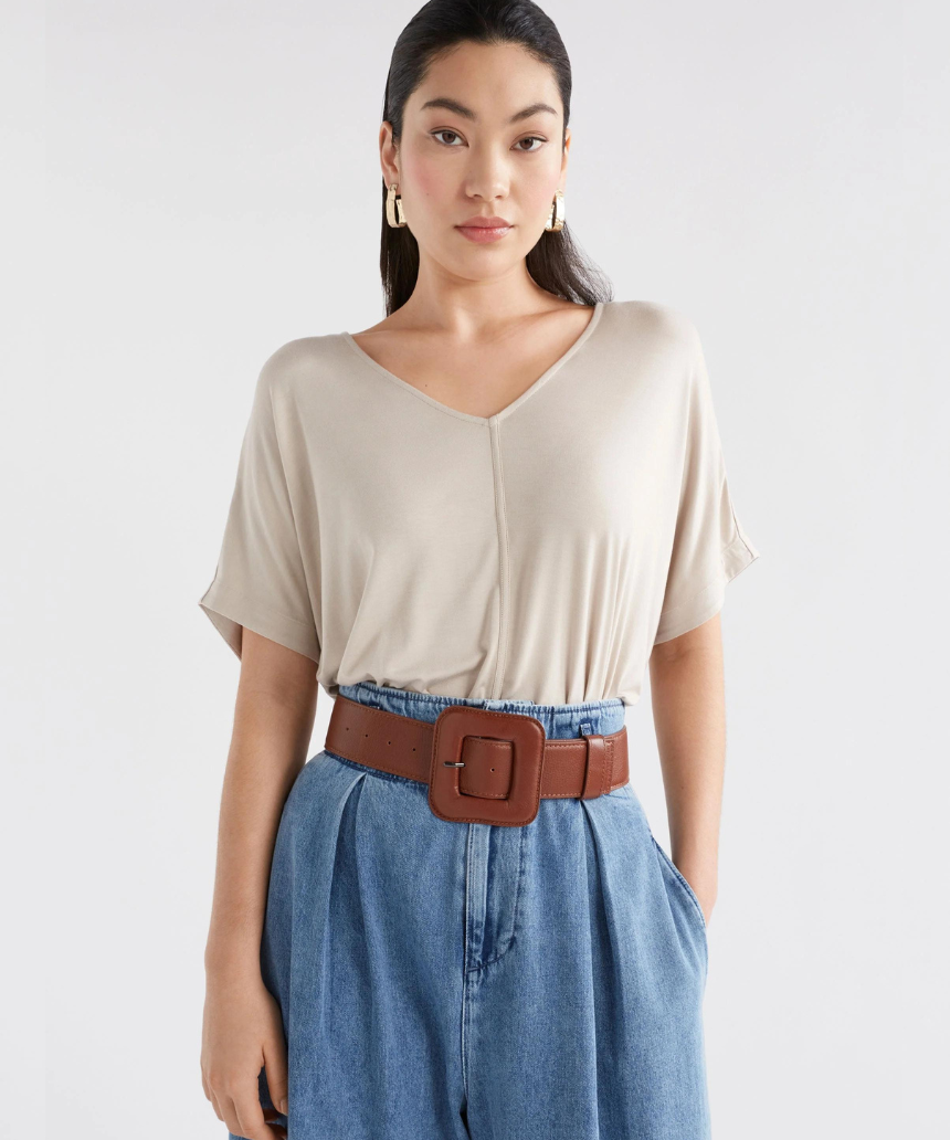 Elk - Mytr Tshirt Flax - Say It Sister