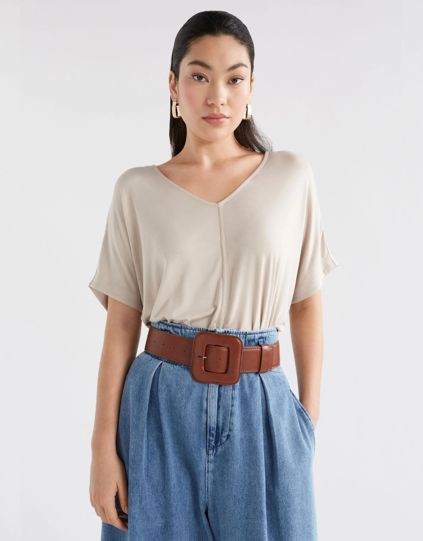Elk - Mytr Tshirt Flax - Say It Sister