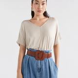 Elk - Mytr Tshirt Flax - Say It Sister