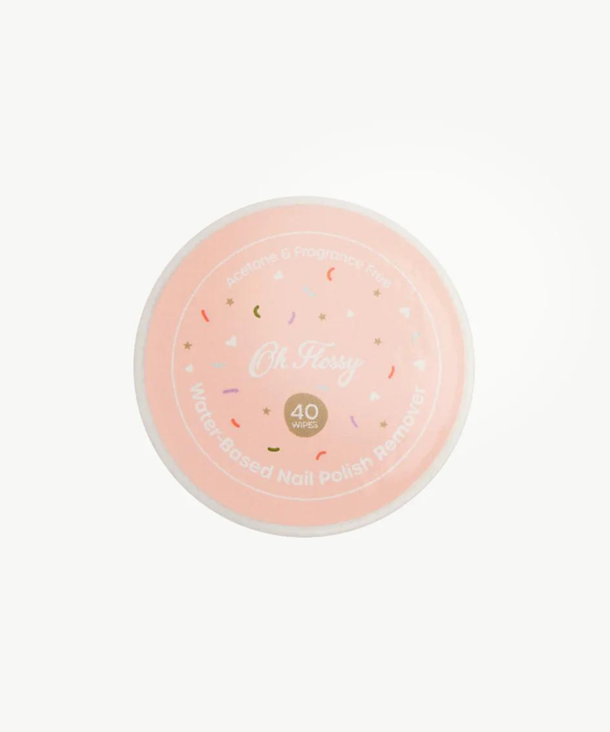 Oh Flossy - Water-Based Nail Polish Remover Wipes - Say It Sister