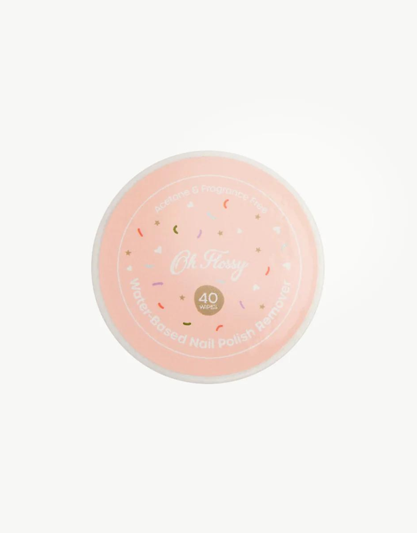 Oh Flossy - Water-Based Nail Polish Remover Wipes - Say It Sister