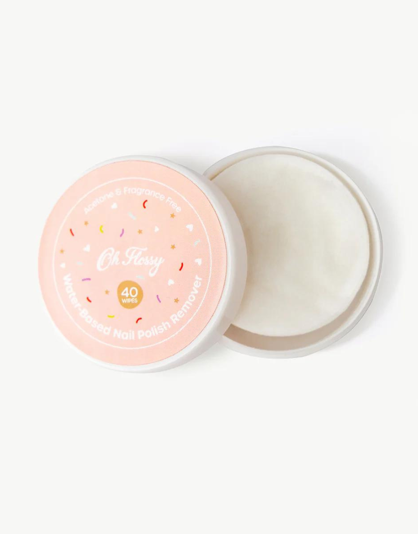 Oh Flossy - Water-Based Nail Polish Remover Wipes - Say It Sister