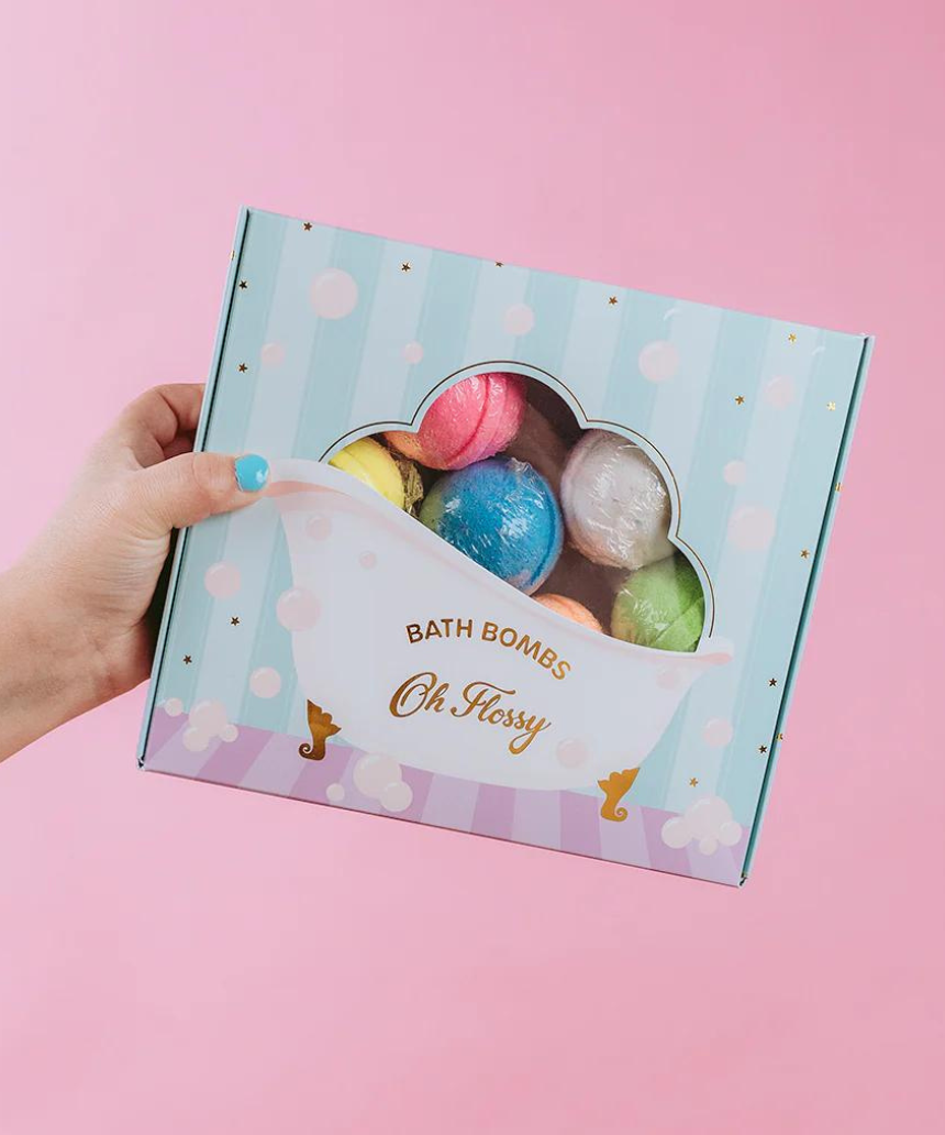 Oh Flossy - Kids Mini Bath Bombs - Say It Sister
