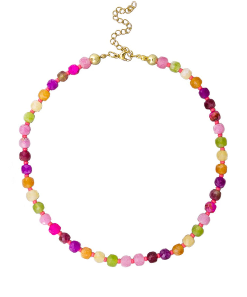Rock Candy Stone Necklace, necklace, Tiger Tree - Say It Sister
