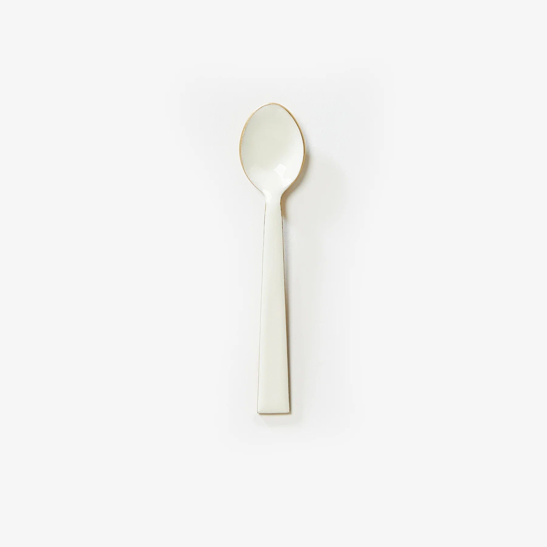 Bonnie & Neil - Enamel Teaspoon White, Cutlery set, Bonnie and Neil - Say It Sister