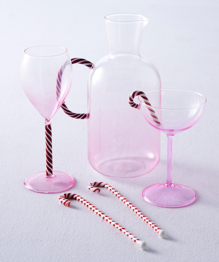 Kip & Co - Candy Cane Water Jug, water jug, Kip & Co - Say It Sister