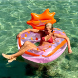 SunnyLife - Luxe Pool Ring Strawberry Pink, pool float, Sunnylife - Say It Sister