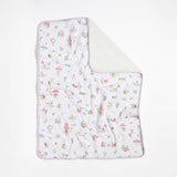 Jersey Sherpa Pram Blanket - Whimsical Wonderland, , Living Textiles - Say It Sister