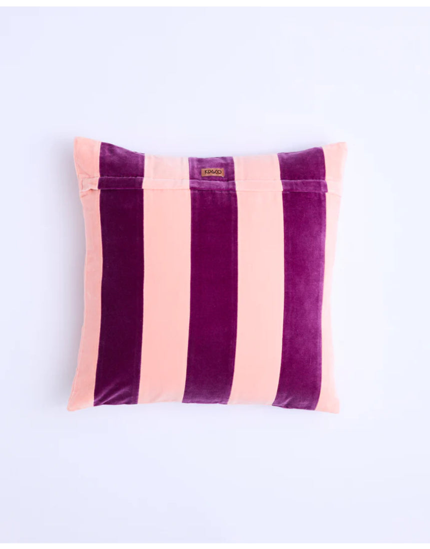 Kip & Co - Plum Jam Velvet Cushion, , Kip & Co - Say It Sister