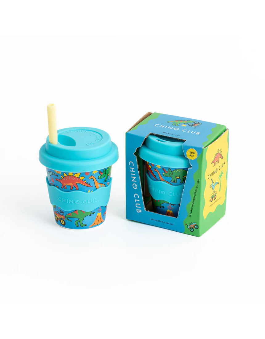 Chino Club -  Dinosaurs and Monster Trucks Baby Chino Cup 4oz, kids Cup, Chino Club - Say It Sister