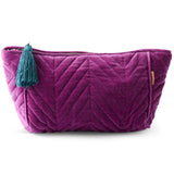 Kip & Co - Wild Grape Velvet Toiletry Bag, Accessories, Kip & Co - Say It Sister