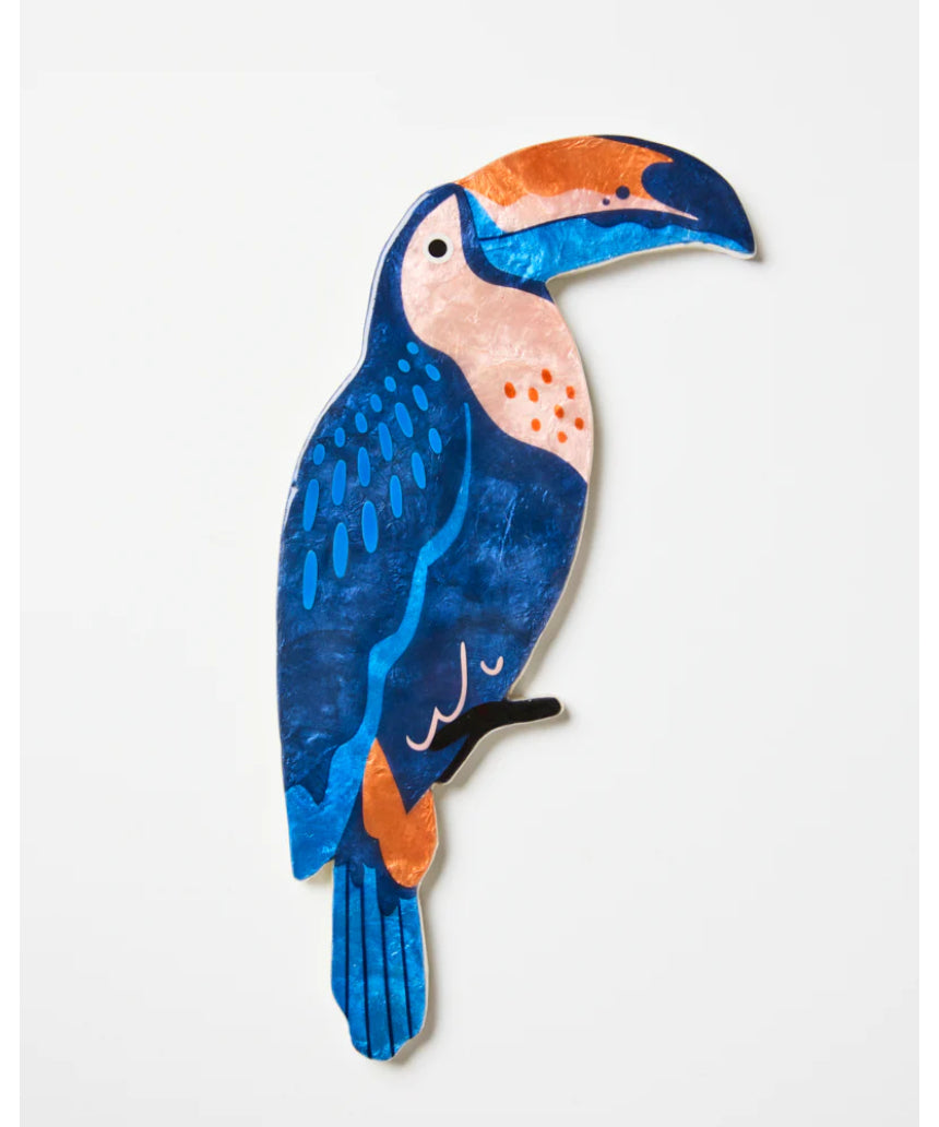 Canopy Toucan Navy Wall Art, Wall Decor, Jones & Co - Say It Sister