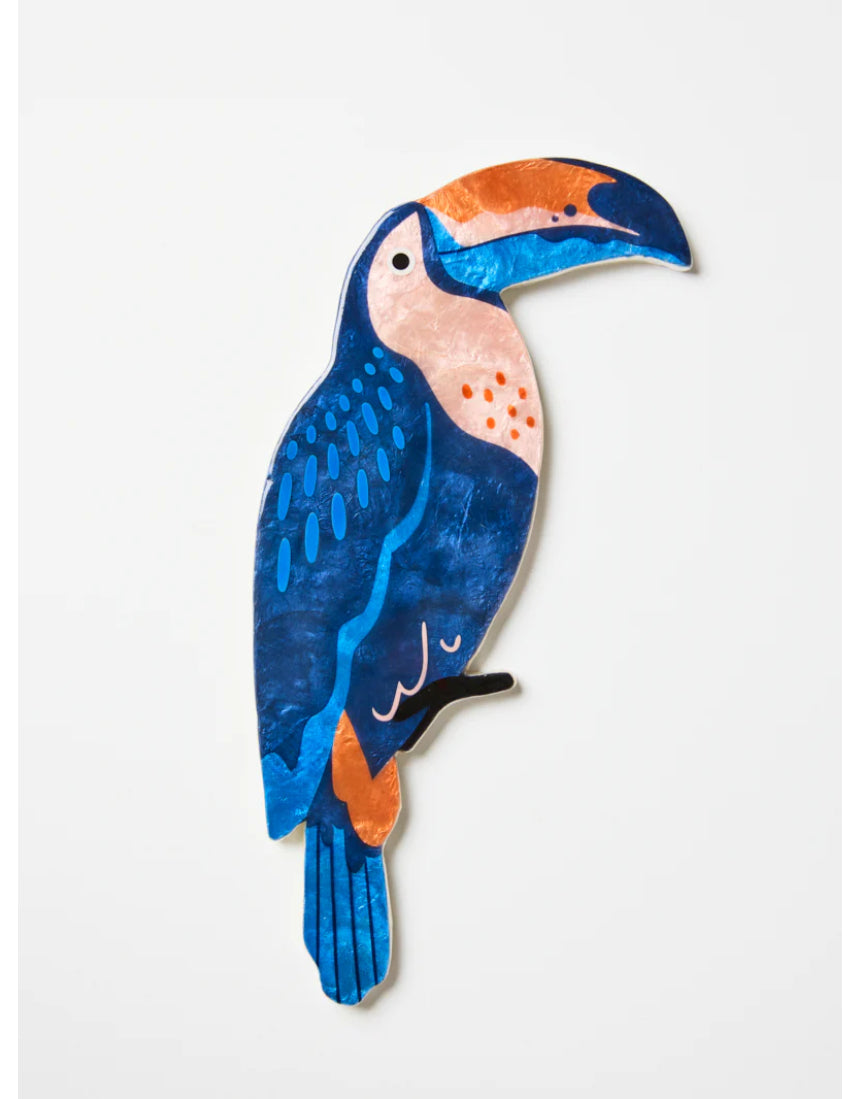 Canopy Toucan Navy Wall Art, Wall Decor, Jones & Co - Say It Sister