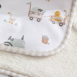 Jersey Sherpa Blanket - Tractor Ride, , Living Textiles - Say It Sister
