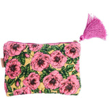 Kip & Co - Golden Peony Velvet Cosmetics Purse, Cosmetic & Toiletry Bags, Kip & Co - Say It Sister