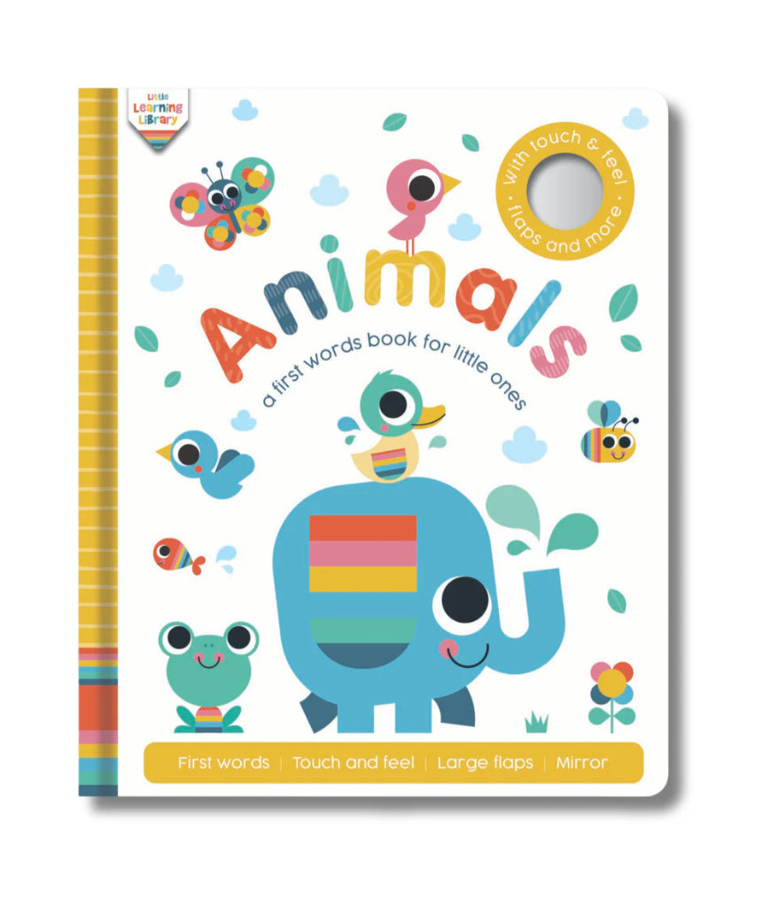 Brumby Sunstate Little Learning Library Animals set featuring colorful animal illustrations for early learning and reading.