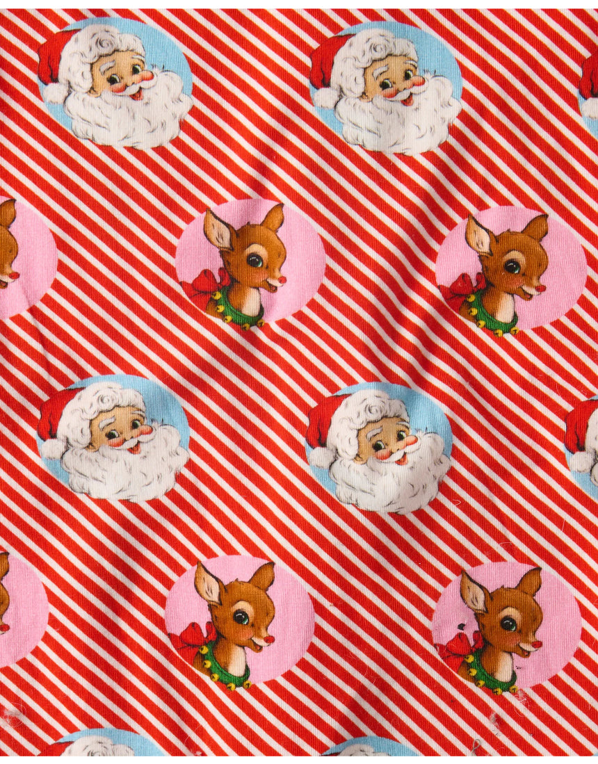 Kip & Co - I Love Christmas Spot Cotton Bib, Baby bib, Kip & Co - Say It Sister