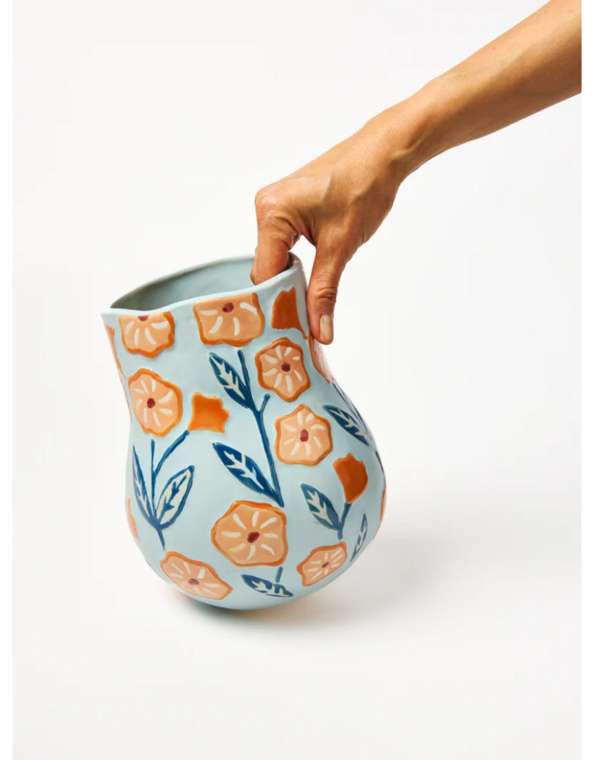 Juniper Vase Blue, vase, Jones & Co - Say It Sister