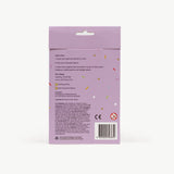 Oh Flossy Reusable Adhesive Face Paint Stencils - Purple, , Oh Flossy - Say It Sister