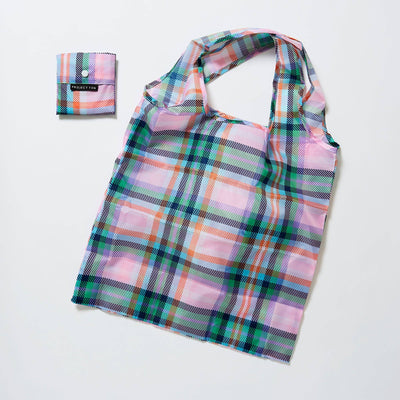 Plaid Pocket Shopper, , Project Ten Pty Ltd - Say It Sister