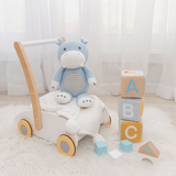 Henry the Hippo Knitted Toy, , Living Textiles - Say It Sister