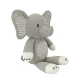 Mason the Elephant Knitted Toy, , Living Textiles - Say It Sister