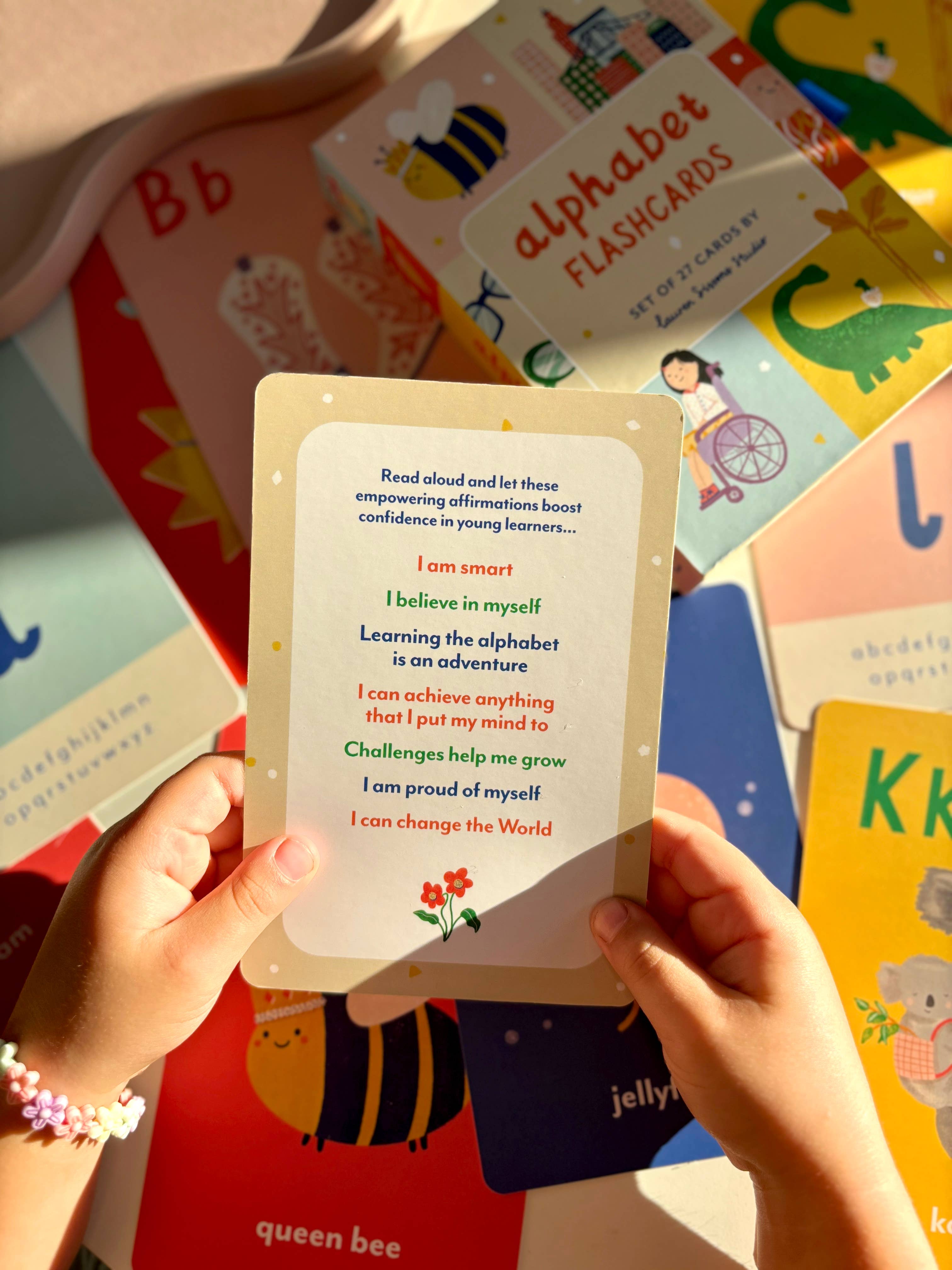 A-Z Illustrated Alphabet Flashcards, , Lauren Sissons Studio - Say It Sister