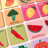 Fruit and Veg Memory & Matching Game, , Lauren Sissons Studio - Say It Sister