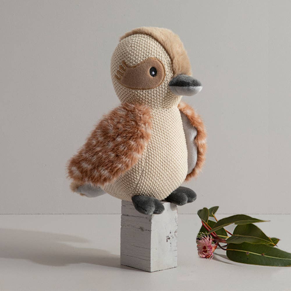 Knitted Toy - Kenny the Kookaburra, , Living Textiles - Say It Sister