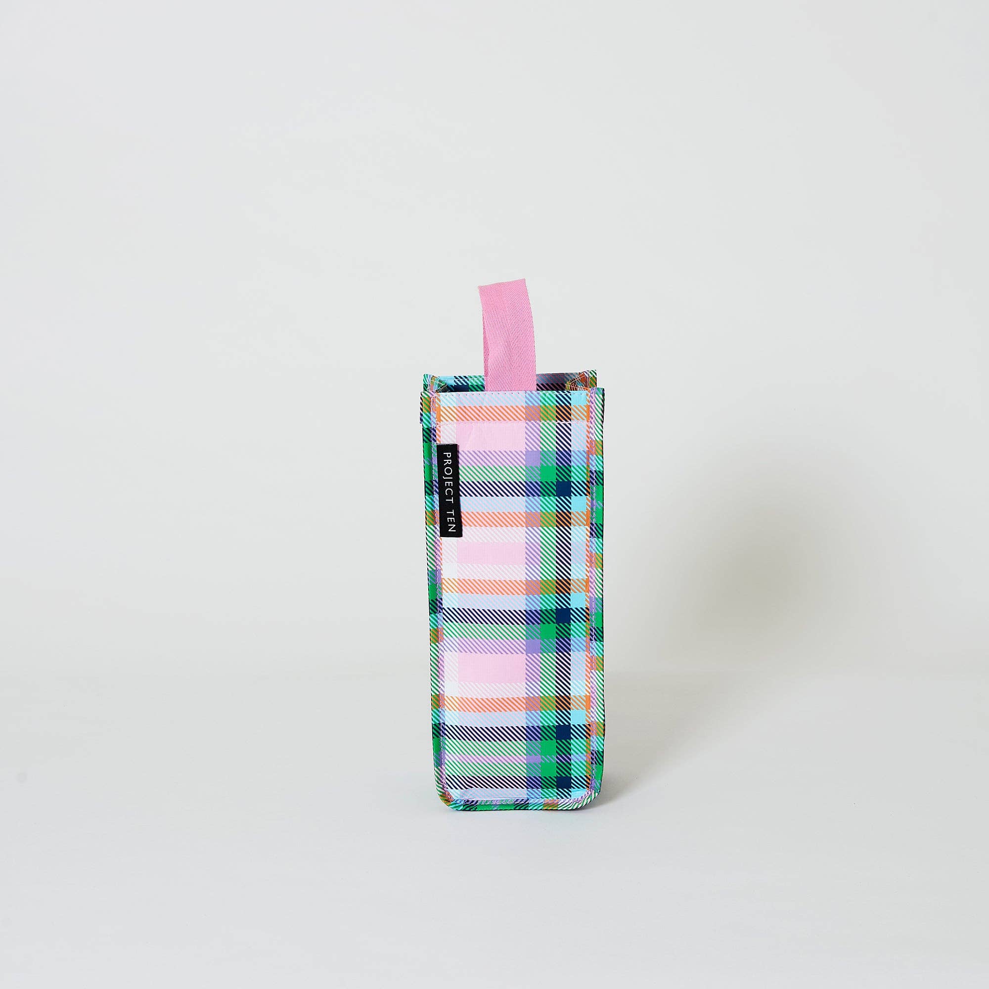 Plaid Wine Bag, , Project Ten Pty Ltd - Say It Sister