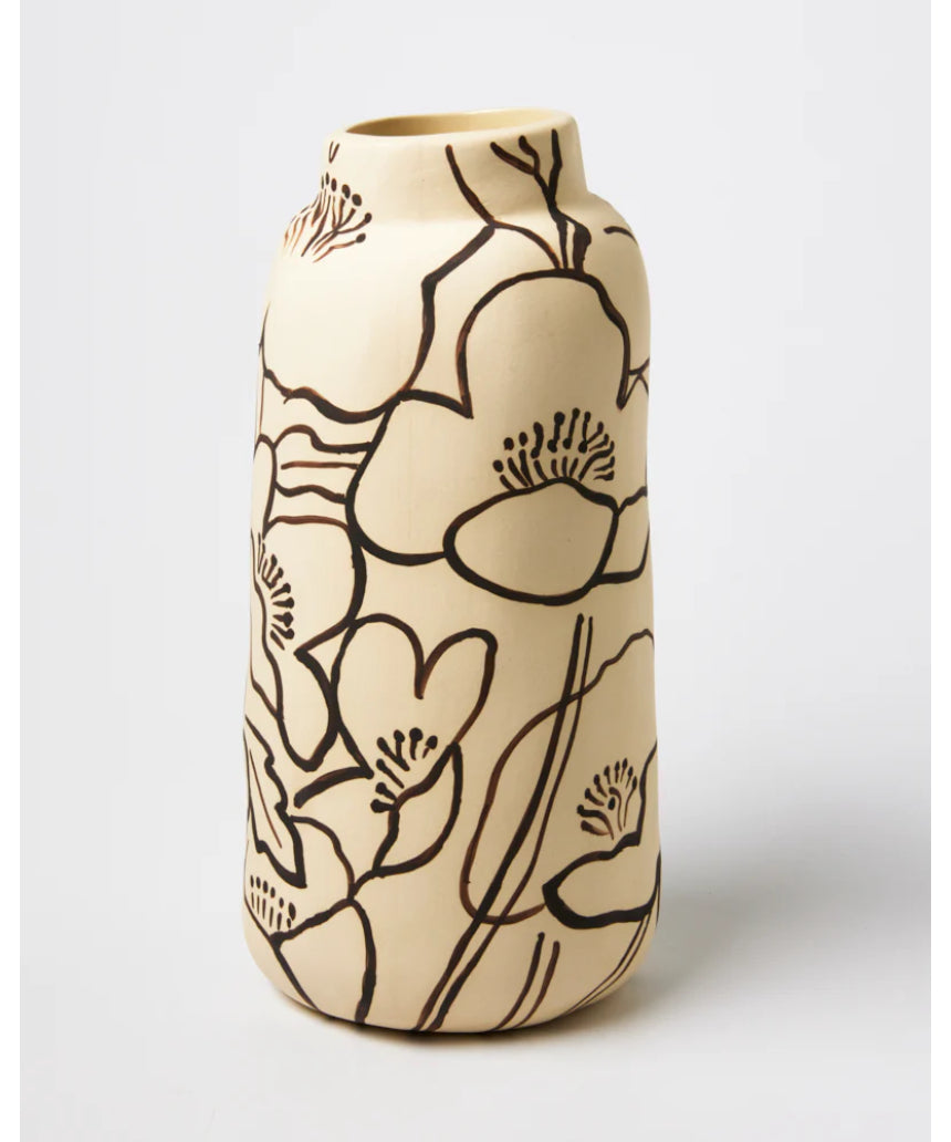 Tender Poppy Tall Vase, vase, Jones & Co - Say It Sister