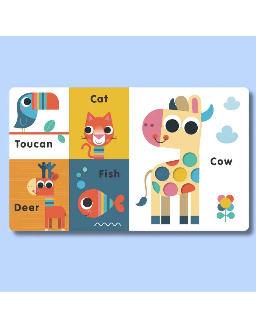 Colorful children's book from Brumby Sunstate's Little Learning Library series featuring animals for early learning.
