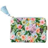 Kip & Co - Spring In The Air Velvet Cosmetics Purse, Cosmetic & Toiletry Bags, Kip & Co - Say It Sister