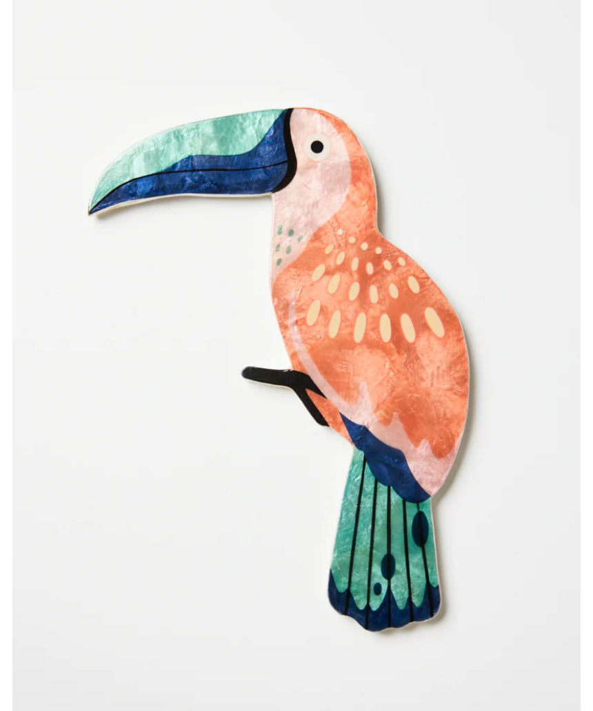 Canopy Toucan Peach Wall Art, Wall Decor, Jones & Co - Say It Sister