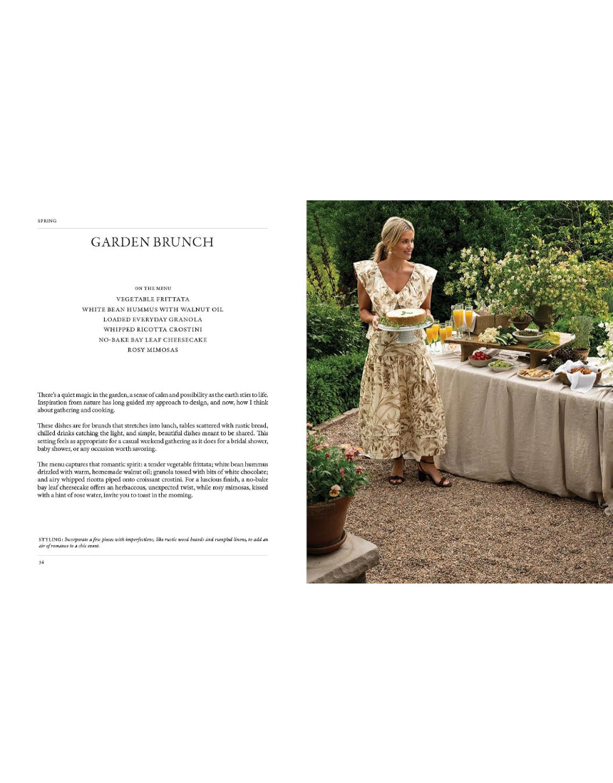 Book cover of "Around the Table: Tables and Traditions for Gathering" by Brumby Sunstate, featuring warm, inviting table setting illustrations.