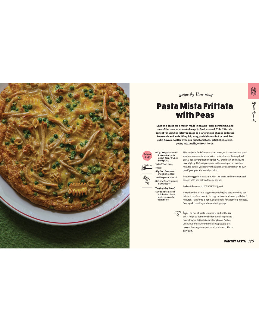 Box of Pasta For the People by Brumby Sunstate featuring colorful pasta shapes on the packaging.